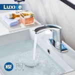 Luxice Sensor Automatic Touchless Bathroom Sink Faucet 